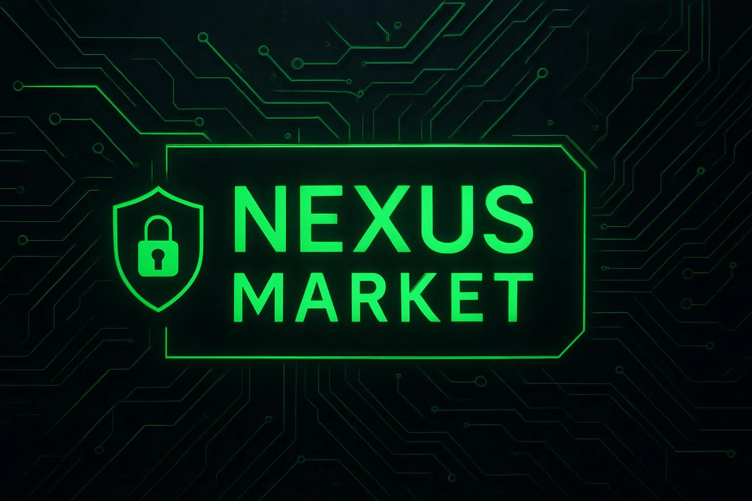 Nexus Market cyberpunk interface — platform overview 2026
